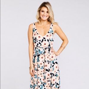 Show Me Your Mumu Jenn Maxi Dress Steel Magnolia